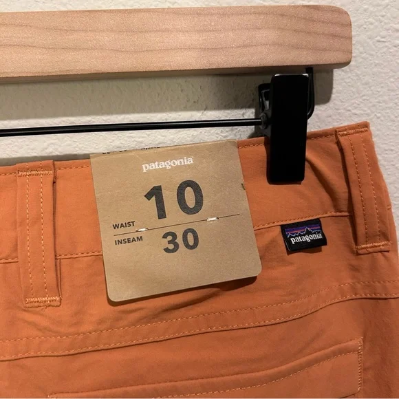 Patagonia Women’s Quandary Pants Sienna Clay Size 10 NWT - Picture 4 of 7
